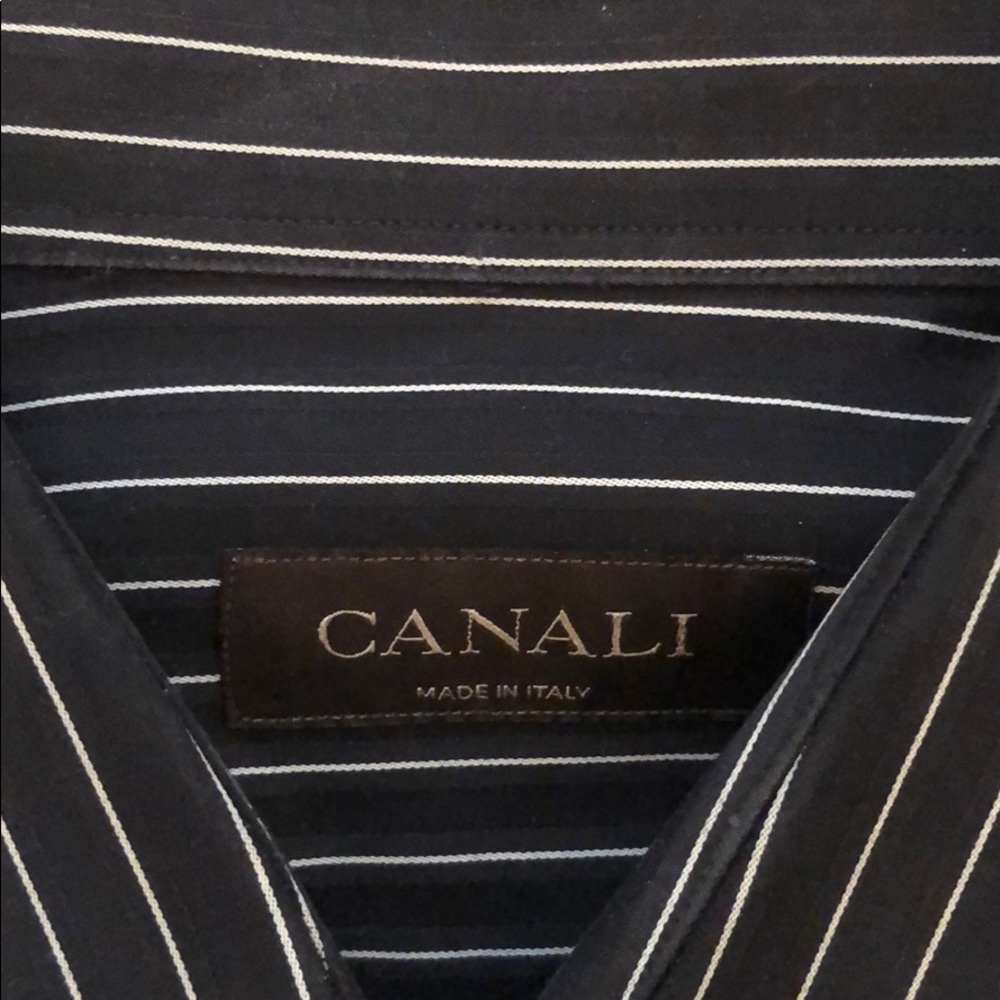 Mens Canali shirt size 16